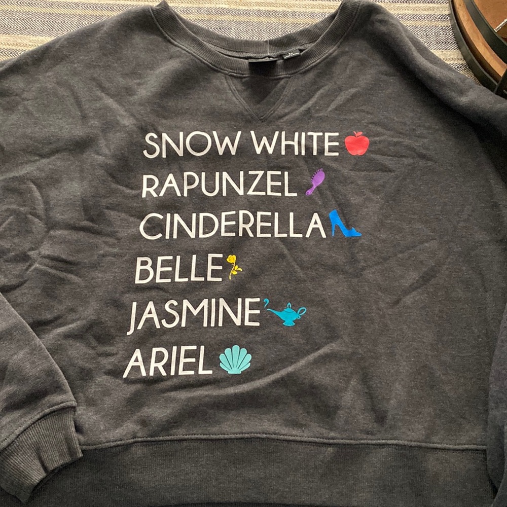 Disney Princess sweatshirt - Ladies size Large